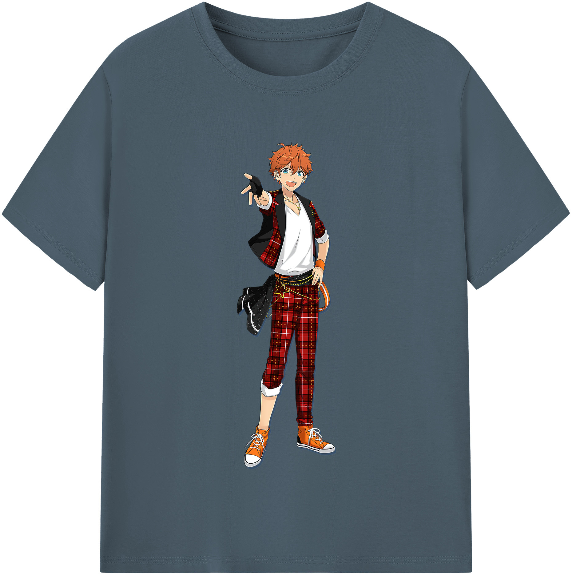 （画像用） あんさんぶるスターズ! Ensemble Stars 綿100％半袖Tシャツ（フロントプリント）